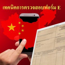 เทคนิคการตรวจสอบฟอร์ม E